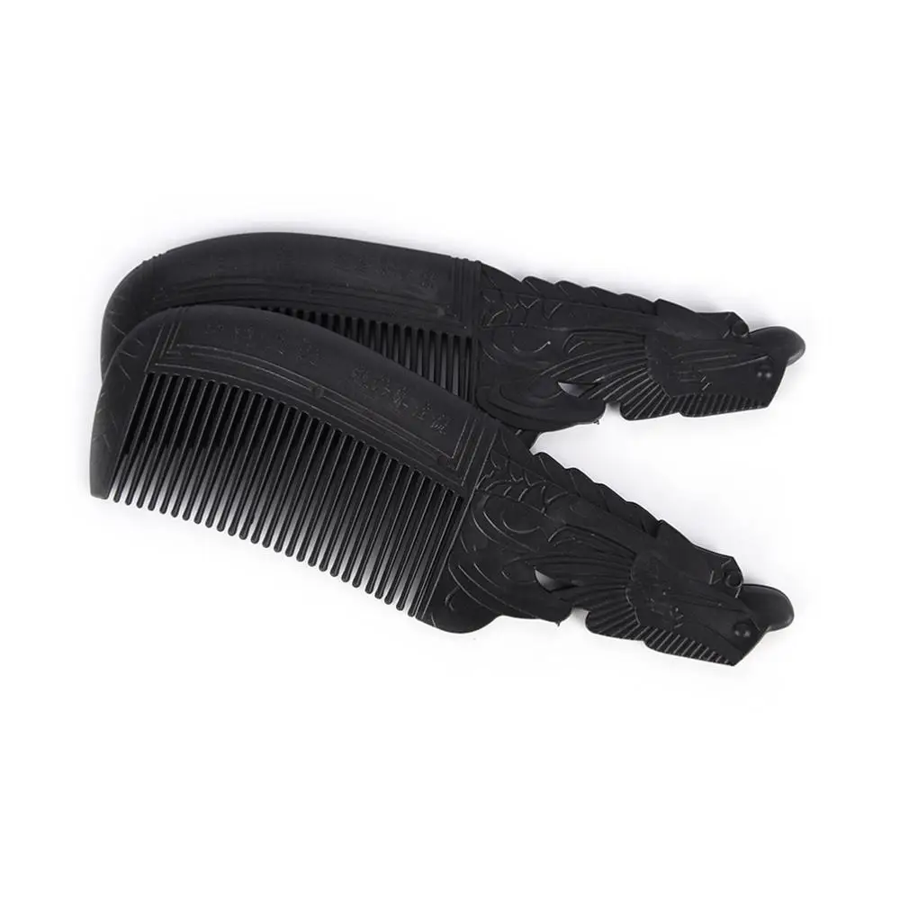 New Black Magnetic Activity Of Nano Health Care Tourmaline Energy Comb Natural Germanium Stone Comb