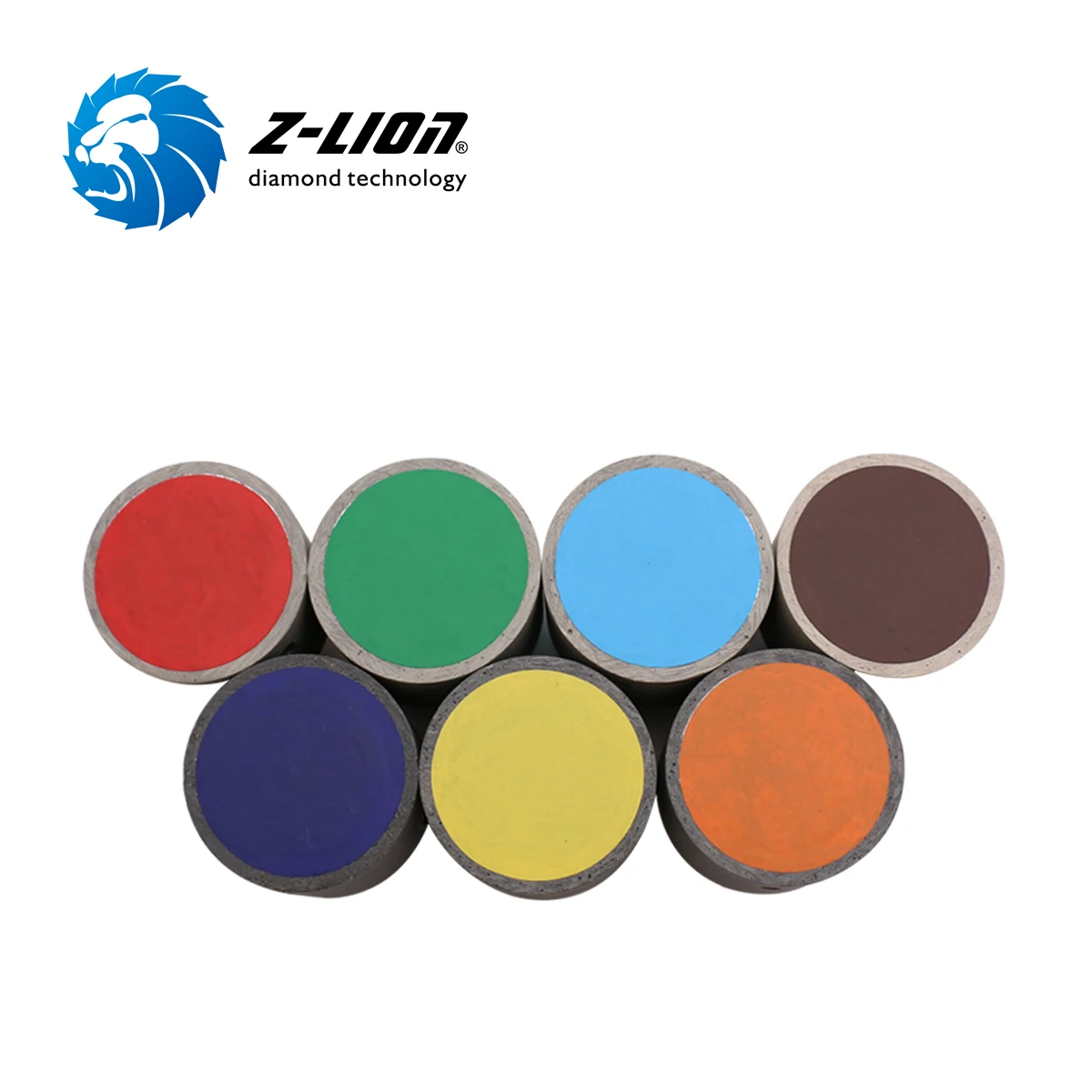 Z LION resin bond sink flutting wheel 50mm diamond drum polishing wheel