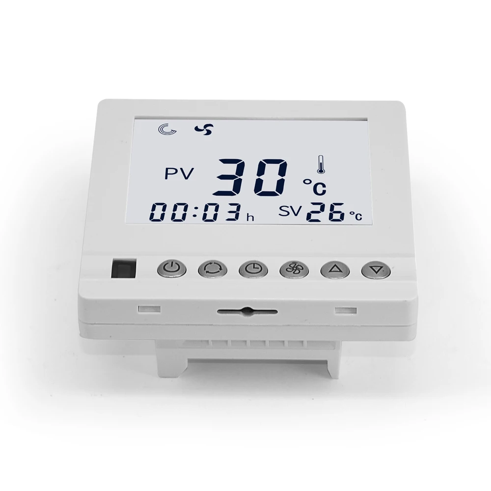 Tuya Air condition AC temperature control controller LED Digital Display thermostat Switch Wifi Smart and fan coil controller