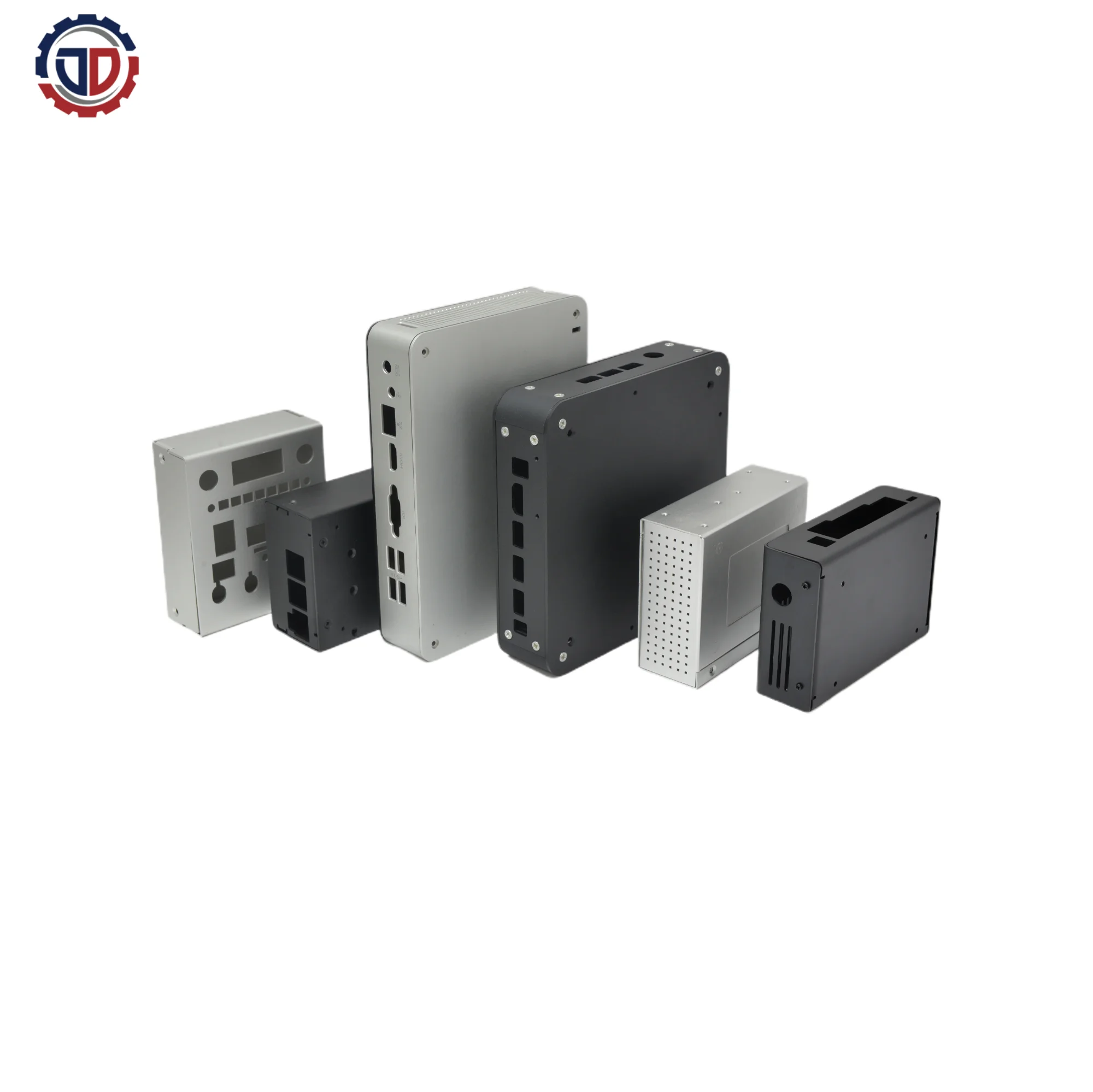 Custom OEM ODM Powder Spraying Anodizing Aluminum SPCC metal box MINI Chassis Shell Router Shell