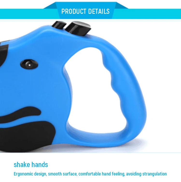 
2021 Beatiful Automatic smart pet leash Amazon hot selling factory direct sales can automatically shrink 