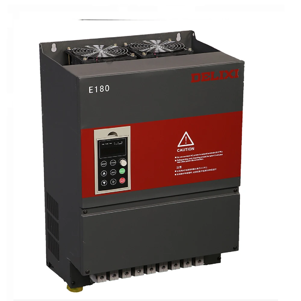 old frequency inverters Delixi CDI9600 now it is new E180