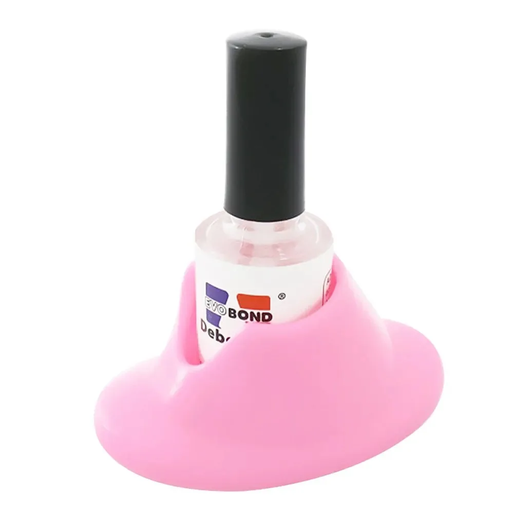 Rubber Nail Gel Polish Holder Display Varnish Bottle Stand Container Glue Tilter Feature Pro Nail Art Manicure Tools