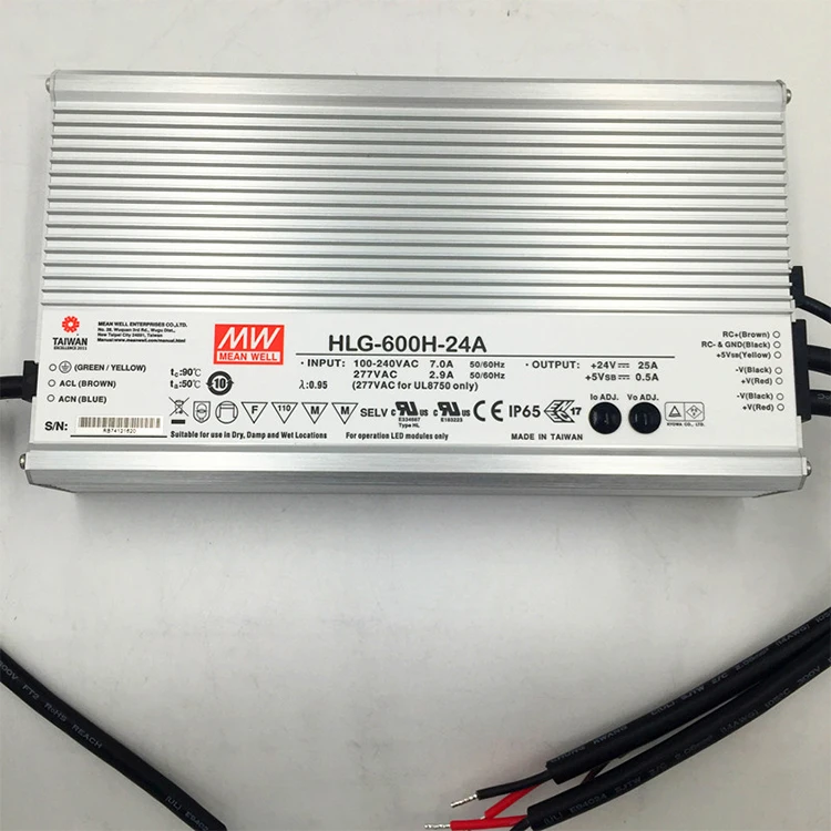 Meanwell Hlg-60h-54b 54v Type 62.1w Single Output Led Driver Waterproof Power Supply