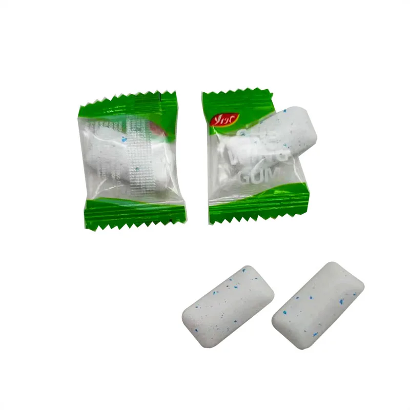 Gum Factories Custom Mint Fruit Flavor Individual Wrapped Chewing Gum