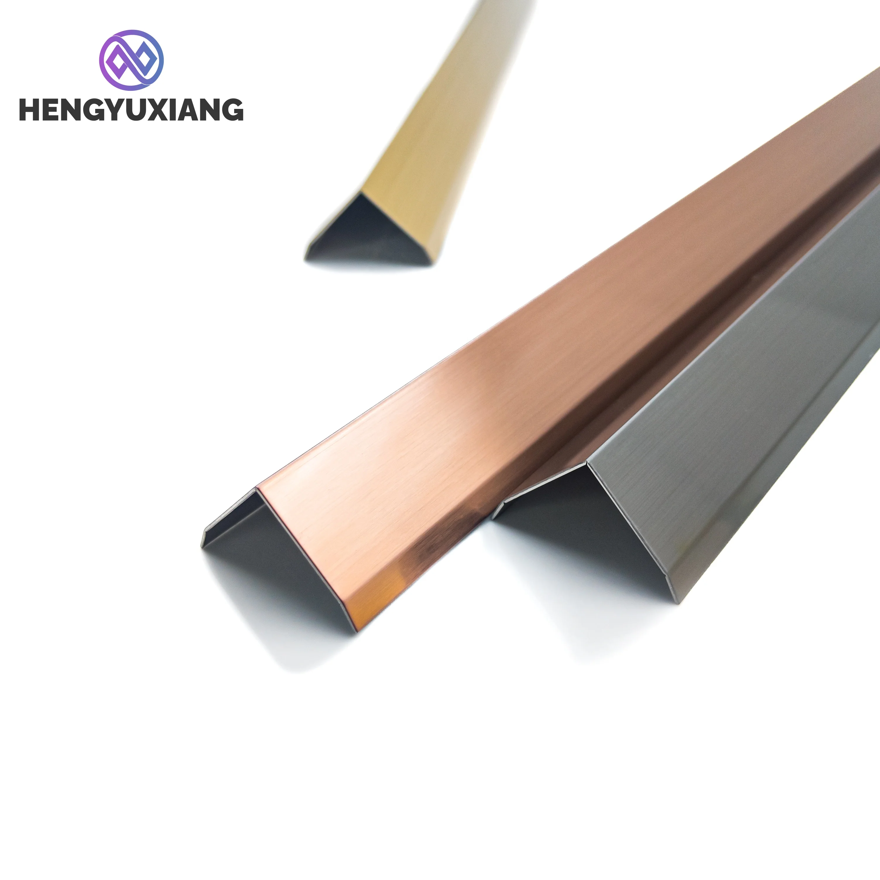 Hot Sale SS 304 L Shape Chrome Tile Trim For Stair Edge Protection