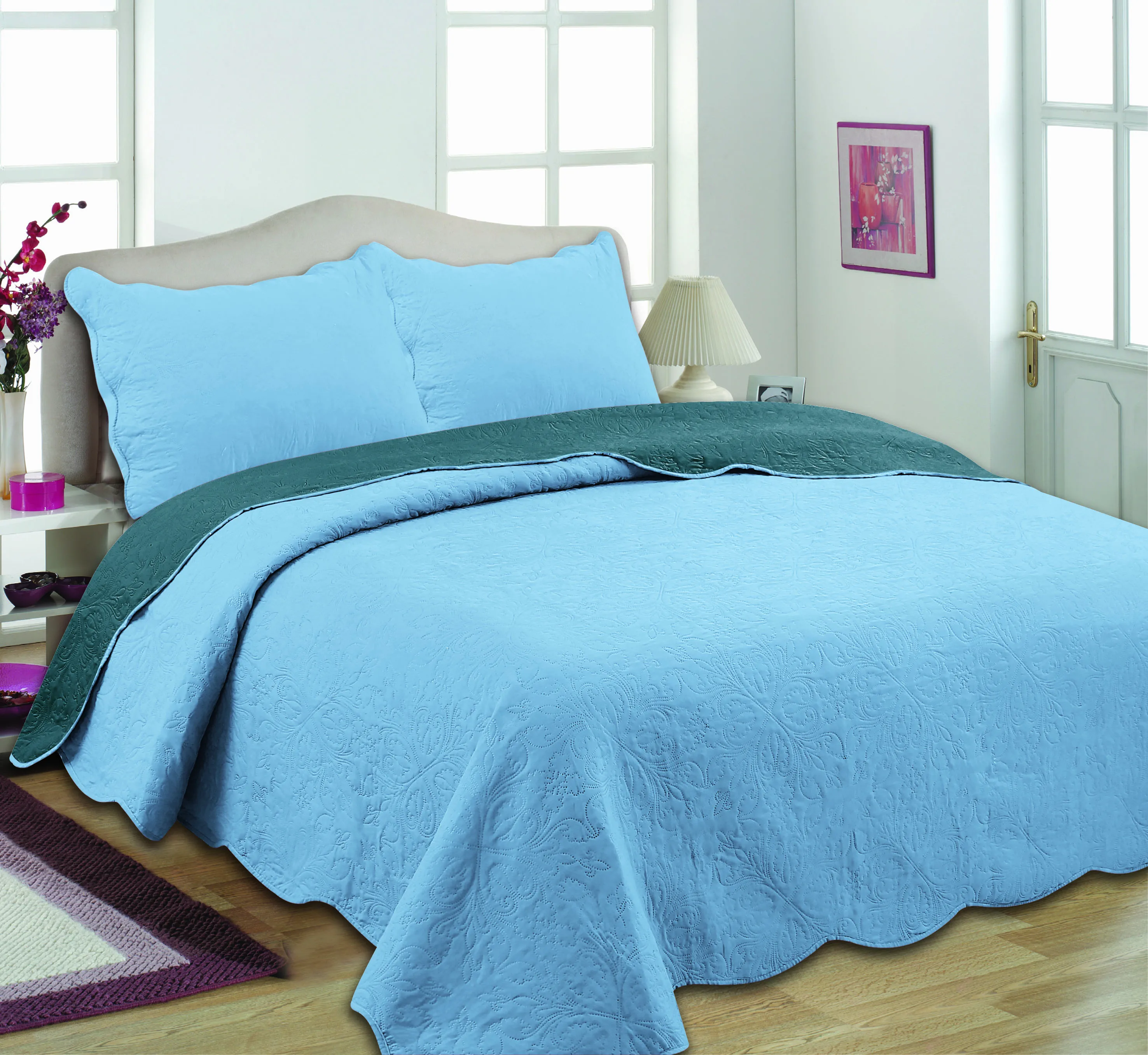 Распродажа однотонное ультразвуковое покрывало многоцветный набор пододеяльников для дома