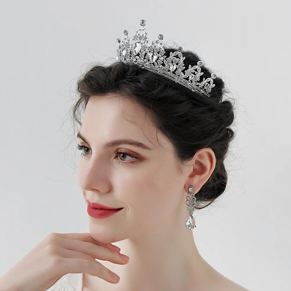 New luxury Bridal Hair Accessories Crown Headpieces Wedding tiara crown