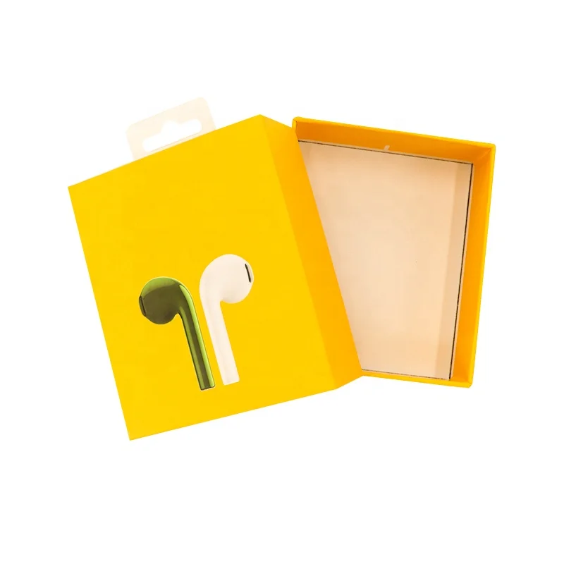 
High Quality phone case cardboard packaging retail box mobile phone speaker hard box for earphone 