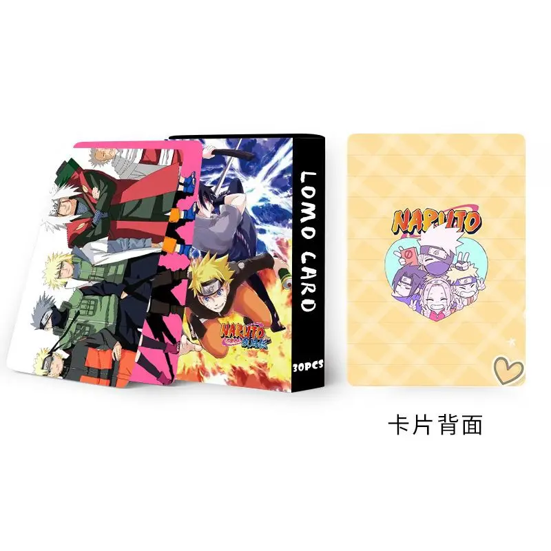 High Quality Game Play Poker Cards Classical Cartoon Custom Printing LOMO Paper Cartoon Anime Kakashi Wholesale Playing Cards
