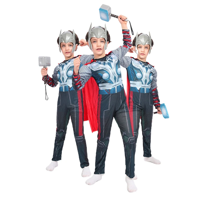 Halloween Anime Costumes Children Superhero Cosplay Costume Kids Spiderman TV Movie Costume