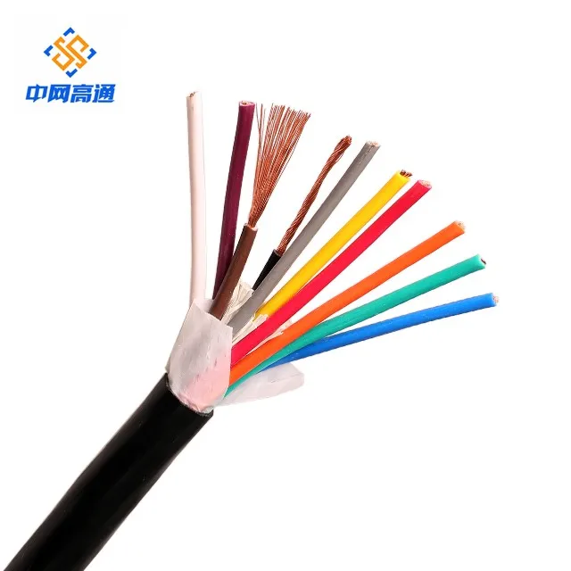 CE Certification 6 core 0.15mm RVSP/RS485 Twisted Pair Signal Cable For Computer Automation Systems
