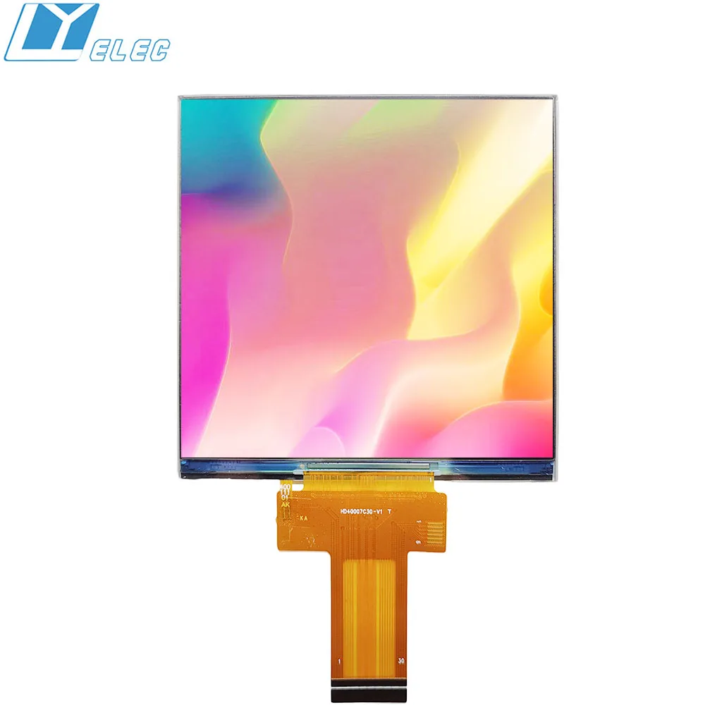 IPS 3.95 inch 480*480 SPI ST7701S HD40007C30-V1 4 inch 480x480 square lcd display screen with touch screen panel CTP Smart Home