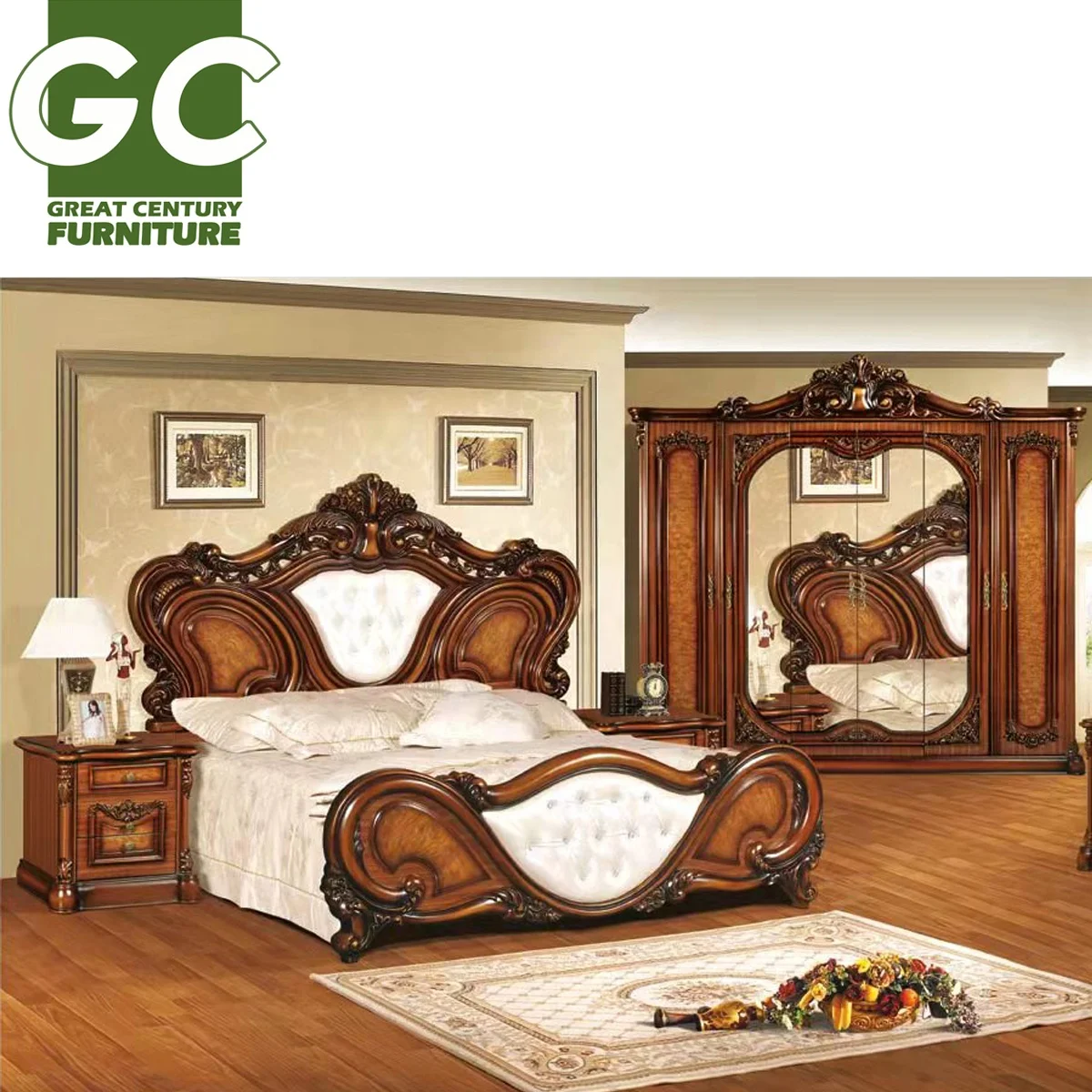 GC chinese foshan custom teen boy bedroom furniture set in china for wholesale luxury minimalist import bedroom furniture