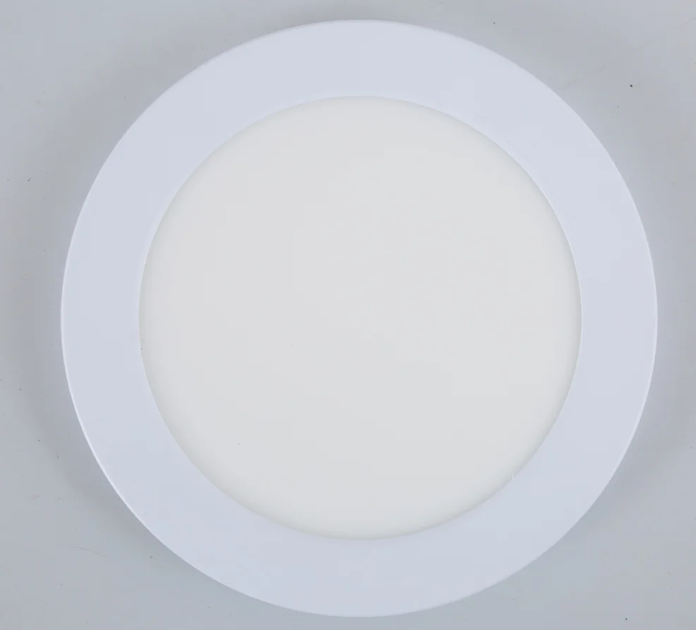 12W paneles adosable empotrable redondo cuadrado con sensor led ceiling panel light with motion sensor
