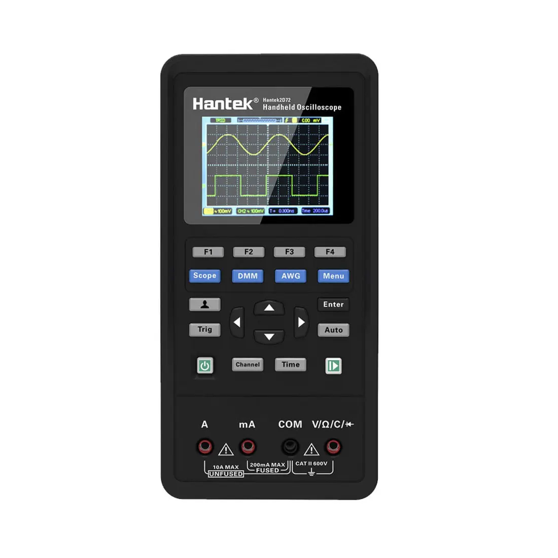  Hantek2D42 40 МГц 2CH + DMM AWG 250MSa/s Портативный