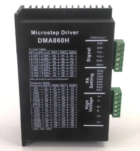 Stepper motor driver DM860H DM860 DSP digital stepper motor driver (1600119998107)