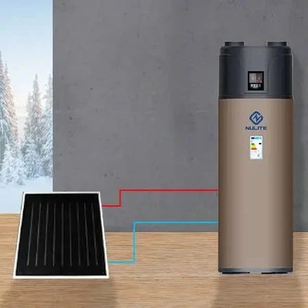 2024 3kw boiler all in one high temperature r134a heat pump air source water heater