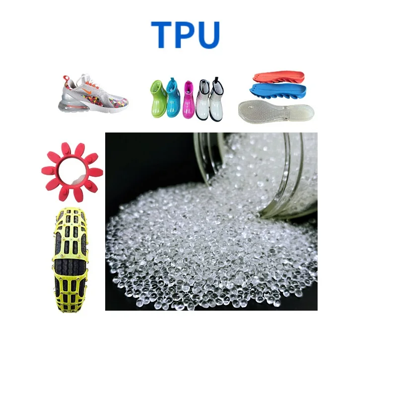 Tpu Plastic Resin Tpu Polyurethane Granules Thermoplastic Polyurethane Tpu Wanhua WHT-1180 1185 1190 1195