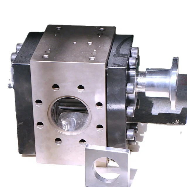 batte herringbone chemical industry polymer cast film extrusion line hot melt adhesive gear extruder melt pump design