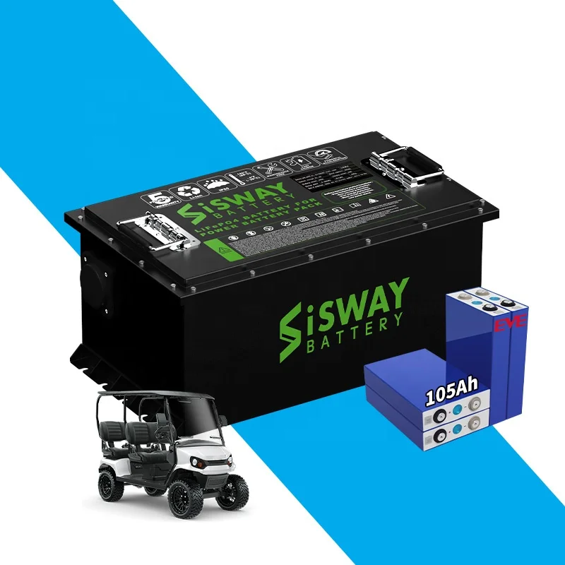 I-SWAY golf cart cruiser 48 volt lithium ion 100ah 150ah 200ah lifepo4 batteries pack for ezgo trojan hillbilly rocket  chariot