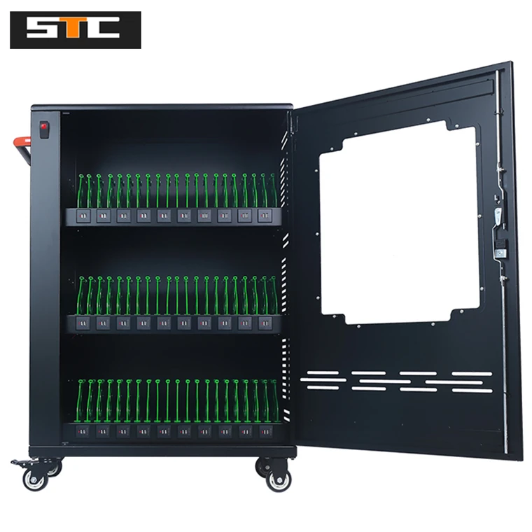 
Educational Supplies Portable Storage STC USB Quick Charging Cart/ Cabinet 