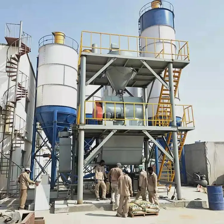 12-15 Tph Tile Adhesive Mixture Plant Tile Adhesive Mixer Making Machine