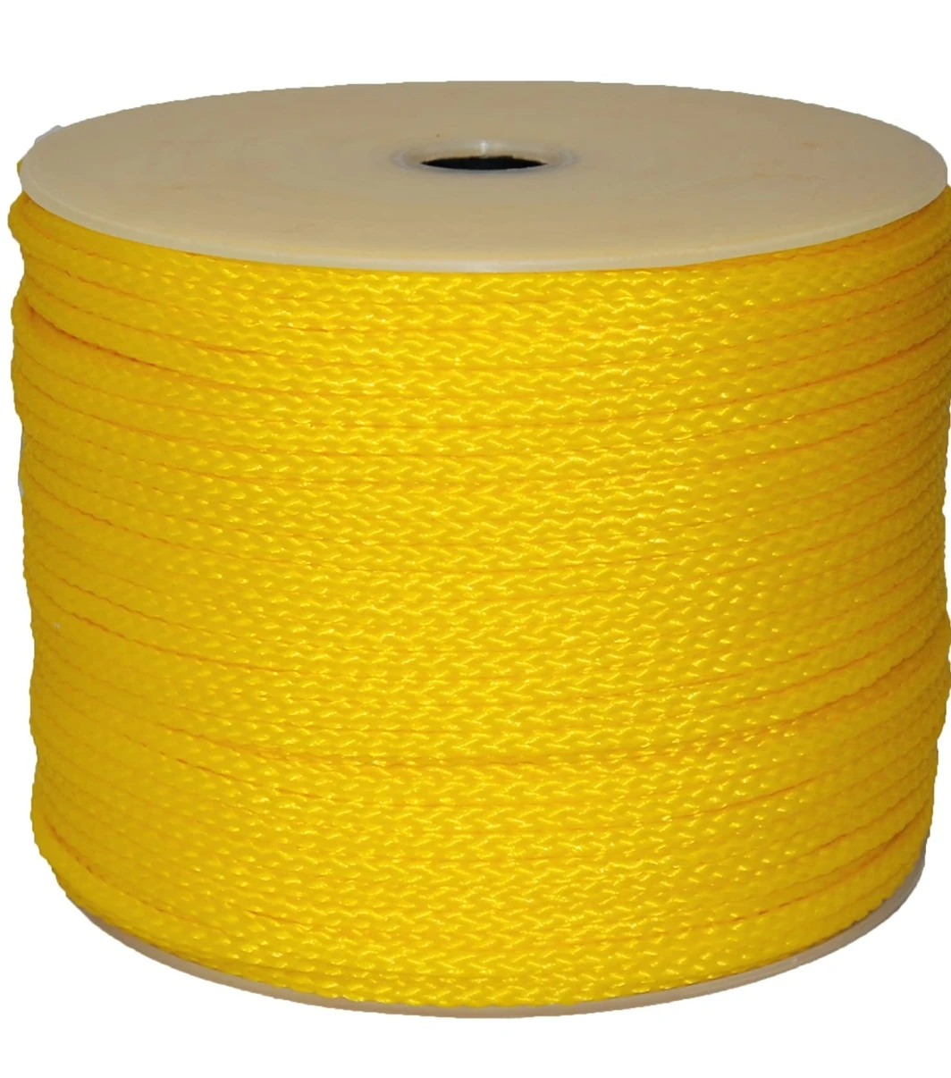 boat marine rope dock line s 1/4 in 50ft with Splicing FID 440lb broken Load Limit Floats on Water