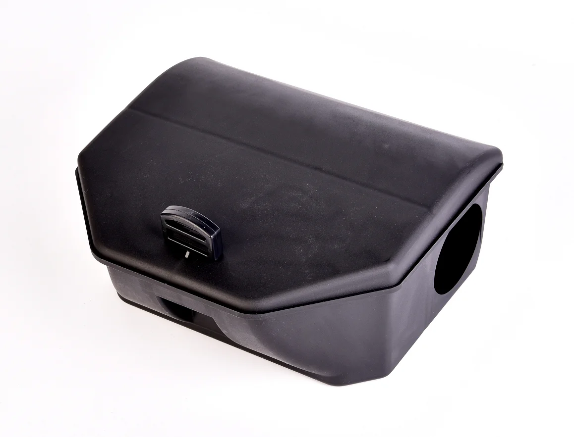 Multi-functional Pest Rodent Control Plastic Box Lockable Rat Mice Mouse Trap Bait Station With Space for Spring Trap And Bait