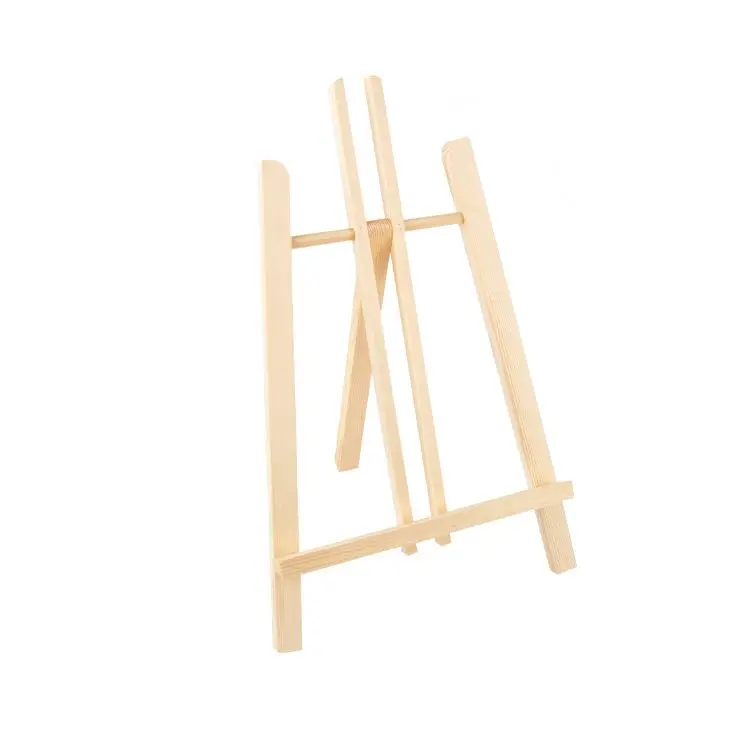 Wholesale Wood Easel Custom Size For Decorative Wood Gift Kids Adult Surface School Painting