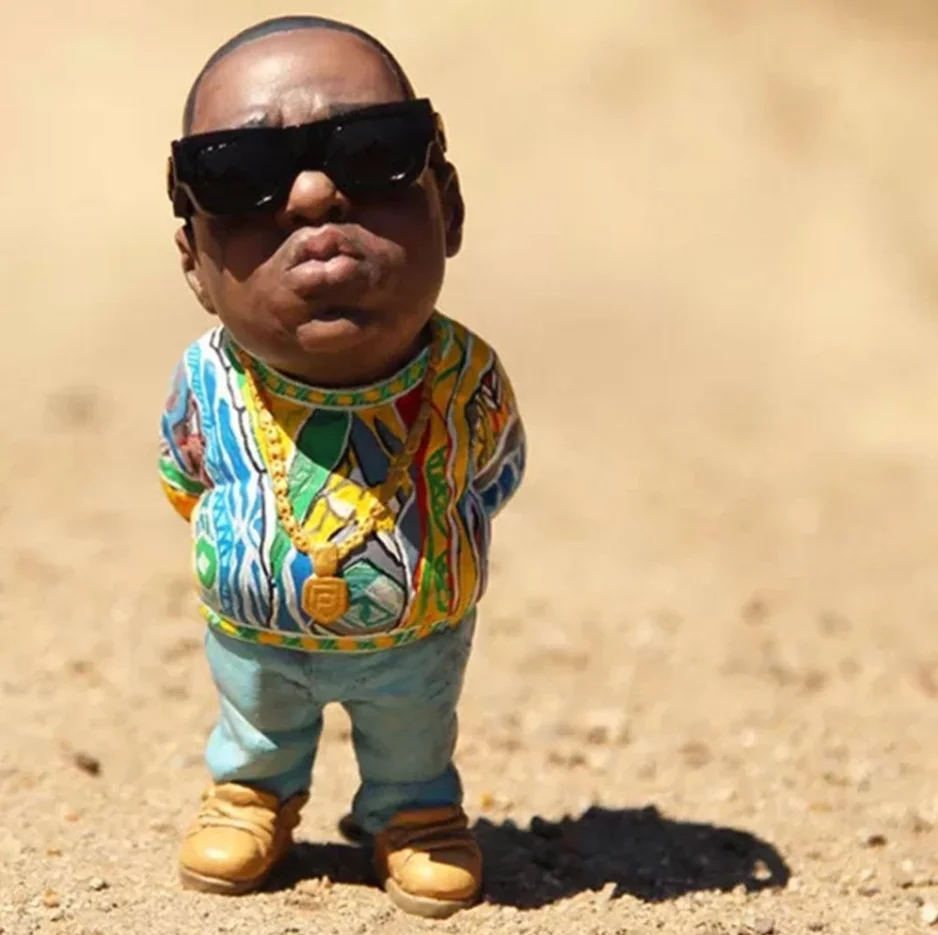 Fengzhi Factory Alkyne Legendary Modern Style Hip Hop Memorial Statue Fat Man Resin Craft Sculpture Decoration
