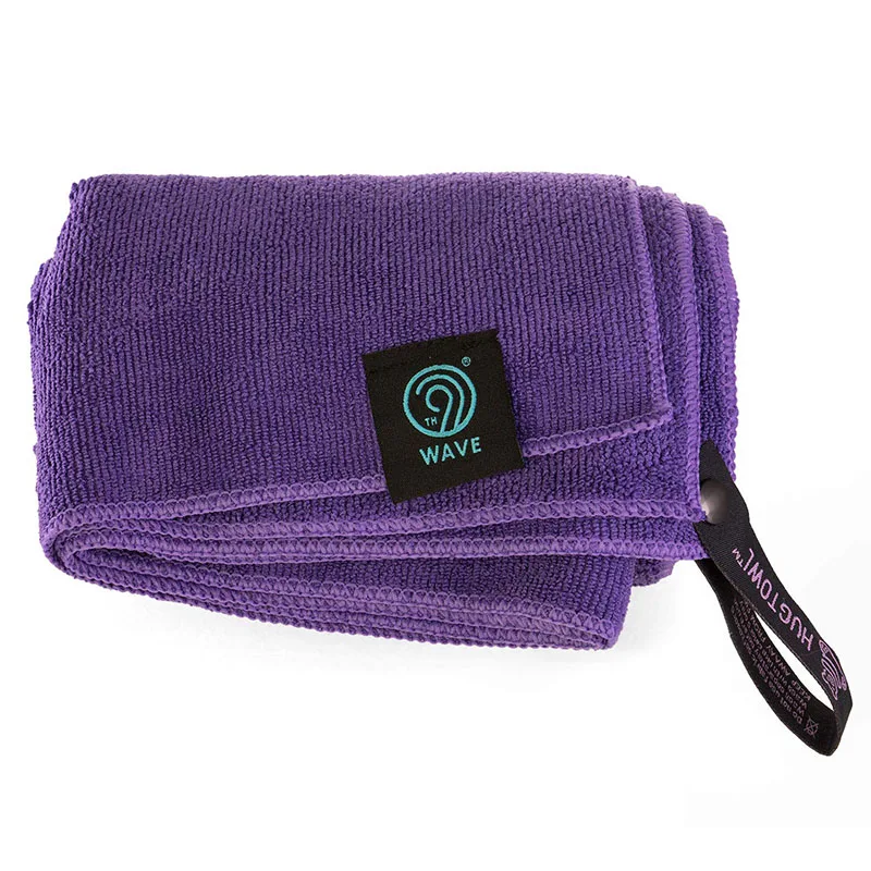 Microfiber terry towel with mesh bag