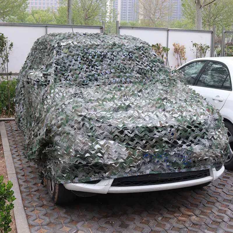 Shooting Tarp Tent Camouflage Net Wholesale Dark Green Bulk Rolls Shade Nets Camouflage Mesh Camo Mesh for Hunting
