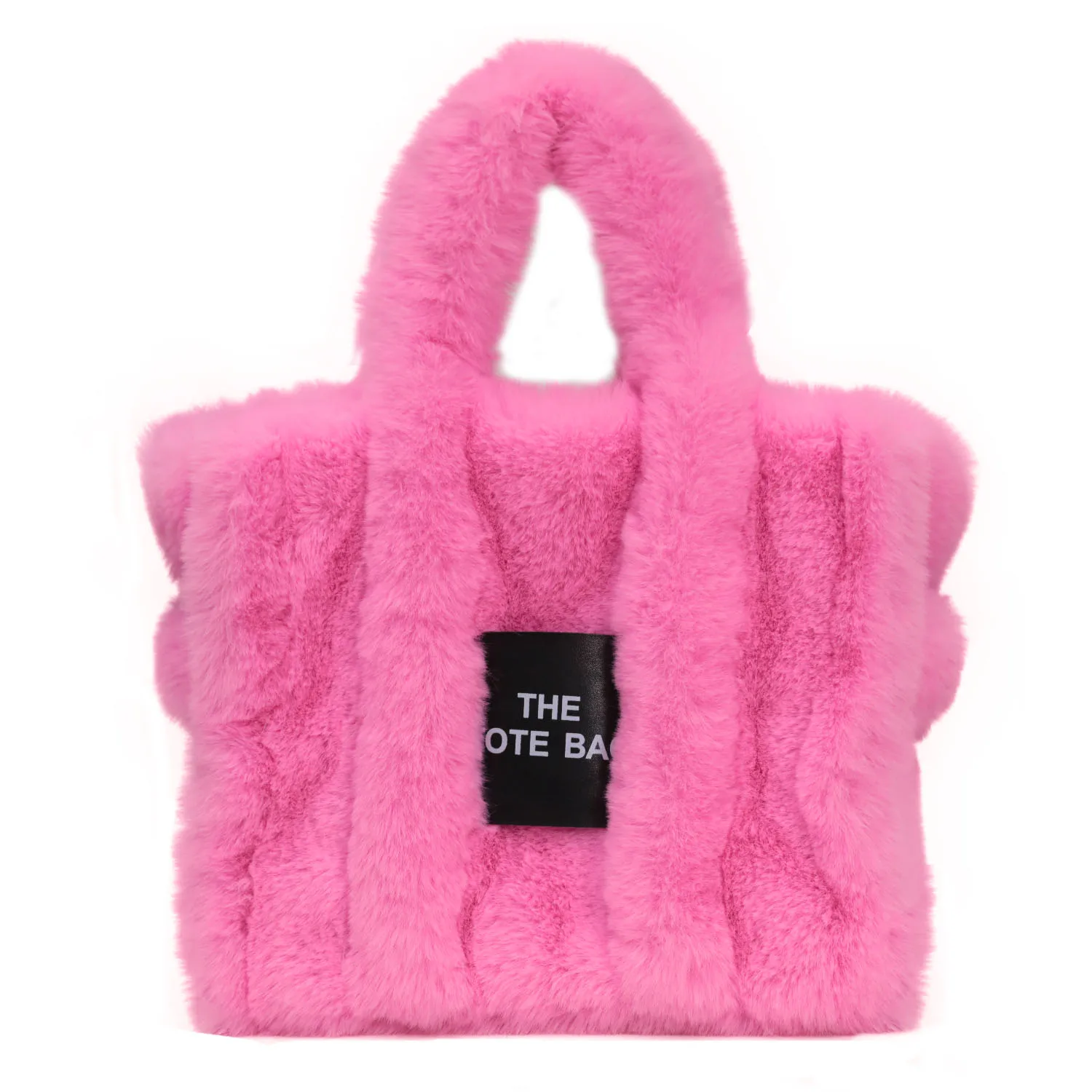 Autumn And Winter Fashion Large Faux Fur Women's Tote Bag Fluffy Soft Plush Lady Hand Bags