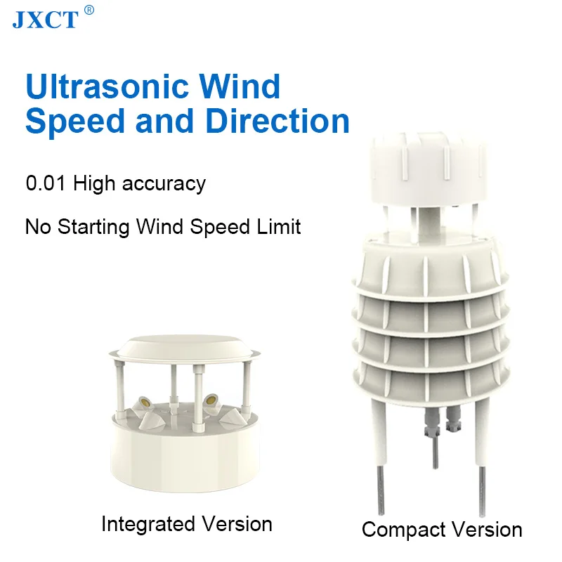 Weather Monitoring Station Ultrasonic Wind Speed and Direction Sensor