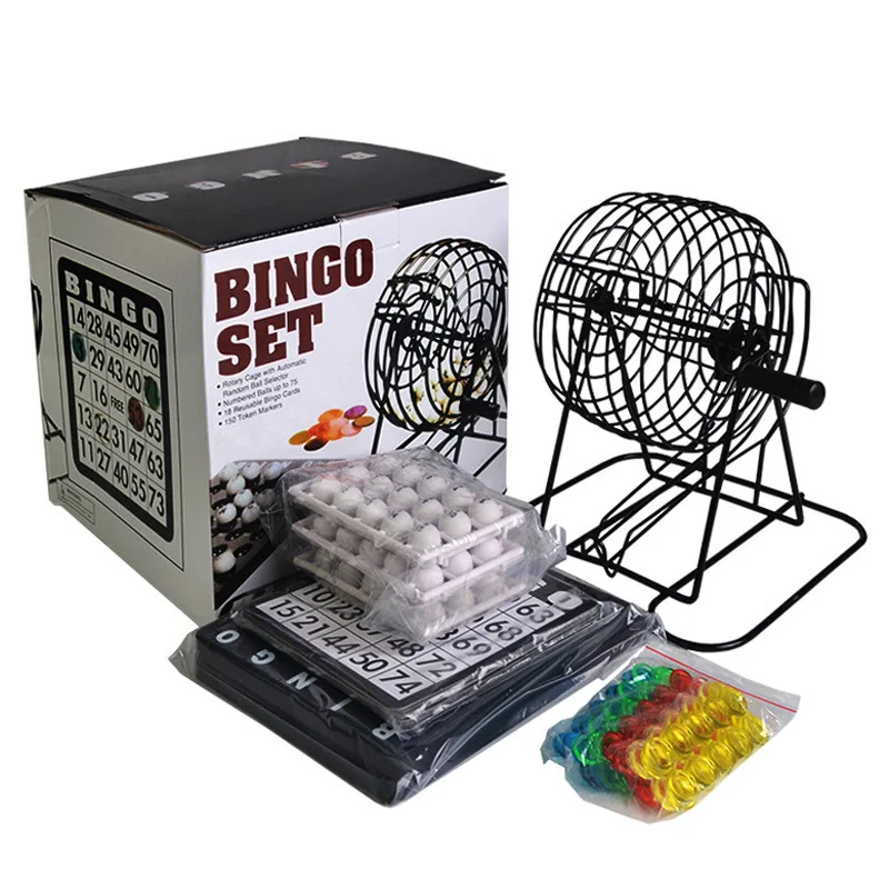Bingo wine set game bar wine table party table bingo bar lottery party drinking games party drinking board game