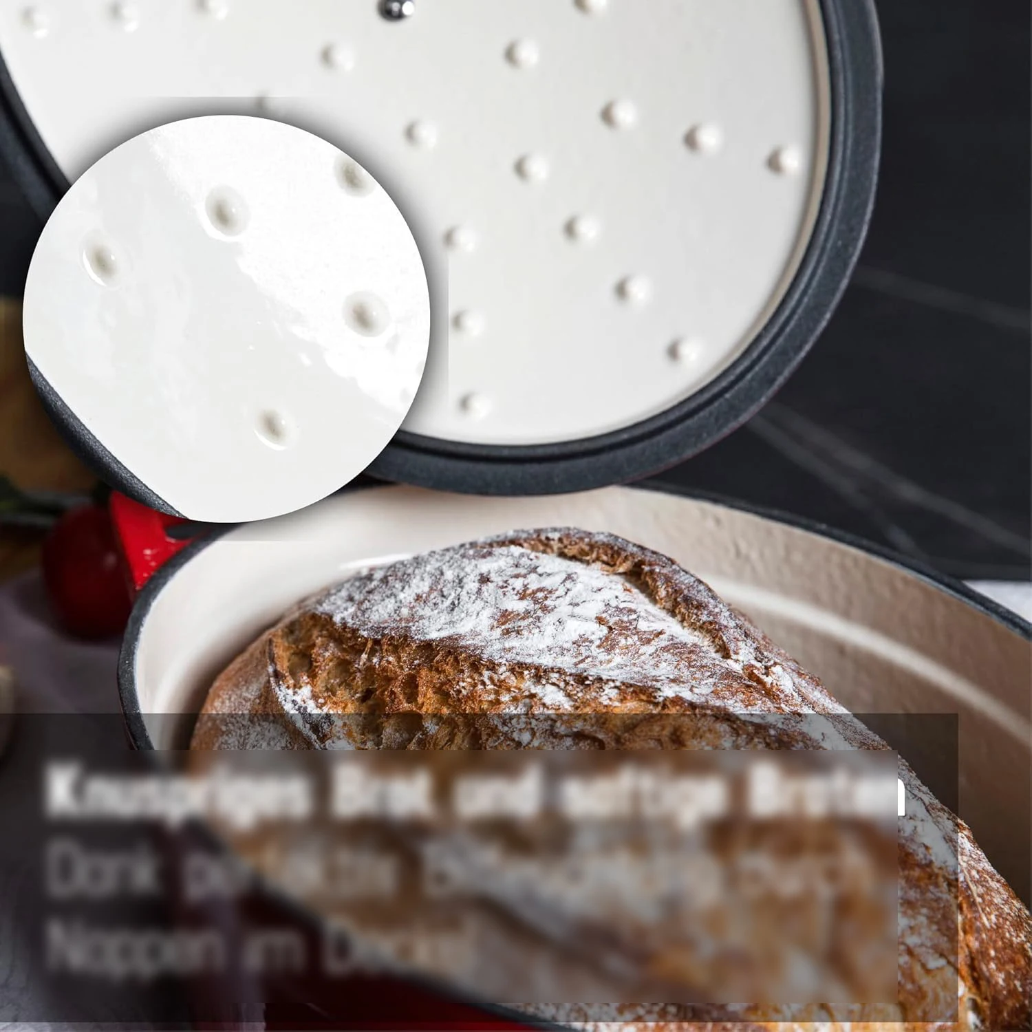 Casserole Dish Diameter 29 cm Oval    Cocotte with Lid