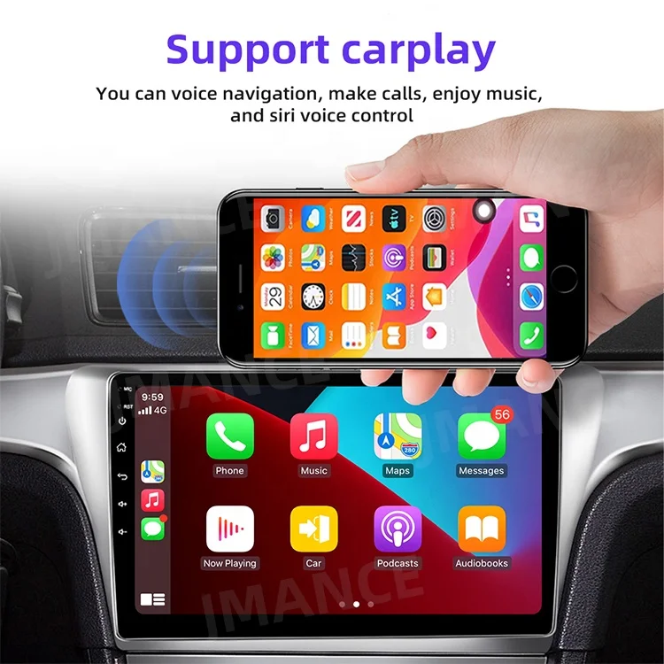 Factory Supply 8-Core Ram 2Gb Rom 32Gb Android 10 4G Fm Am Dsp Rds 9Inch Android Car Stereo Auto Radio Carplay