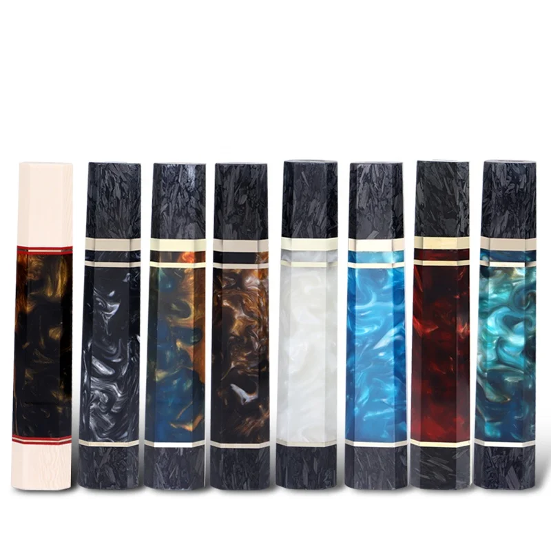 Multicolor Kitchen Knife Octagonal Handle Kitchen knife Resin Handle For Kitchen Knives