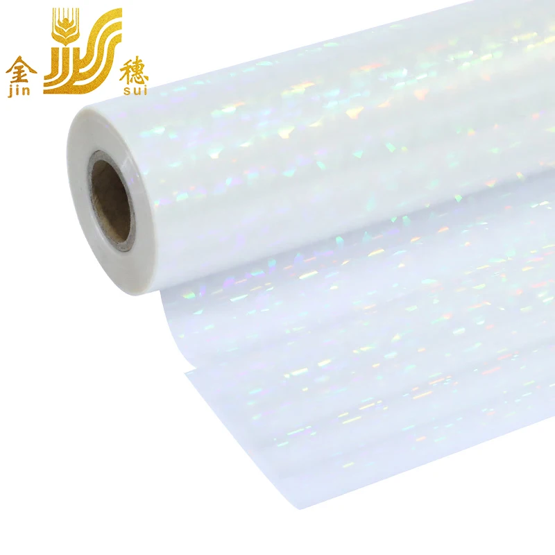 JINSUI customized multi color laser printer hot stamping foils gold holographic foil for fishing lures