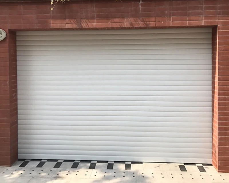 Warehouse Double Layer Plates Fire Rated Coiling Doors