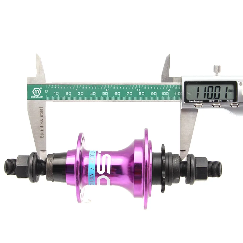  BH002 Высокое качество OEM Профессиональный ЧПУ Maching алюминиевый сплав O.L.D F100mm R110mm спицевая 14G втулка для