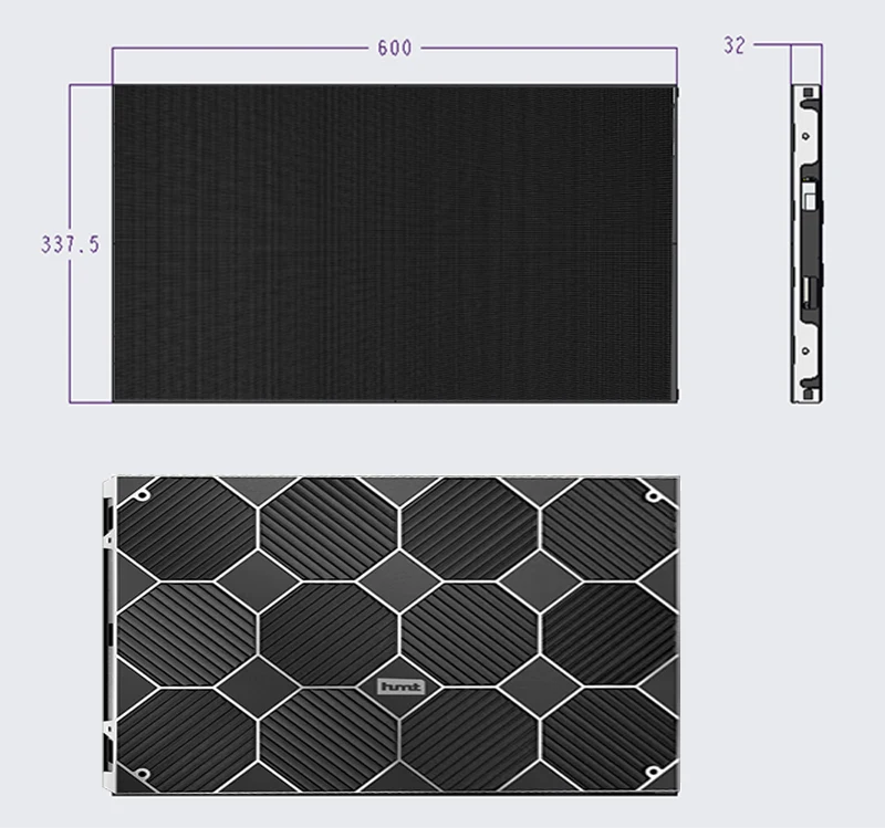 High Refresh Rate P1.8 Indoor LED Display Screen 3840HZ Small Pixel Pitch for Home Theater Airport Retail Store Subway Use