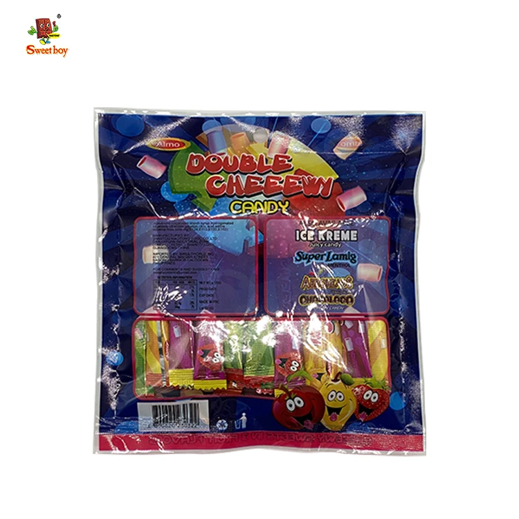 
Promotional top quality sweet candy fruit chewing candy 