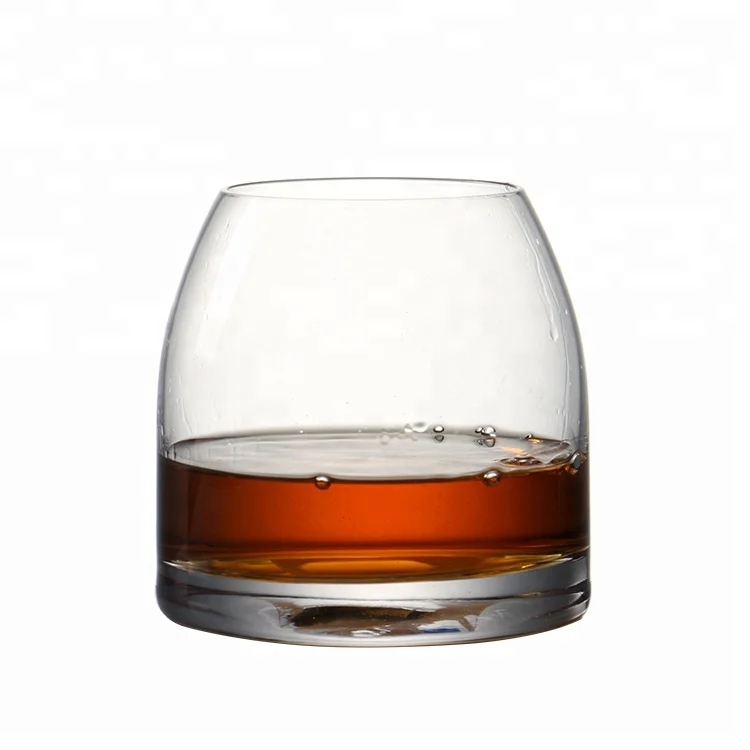 Personalized crystal whisky glass set for bar