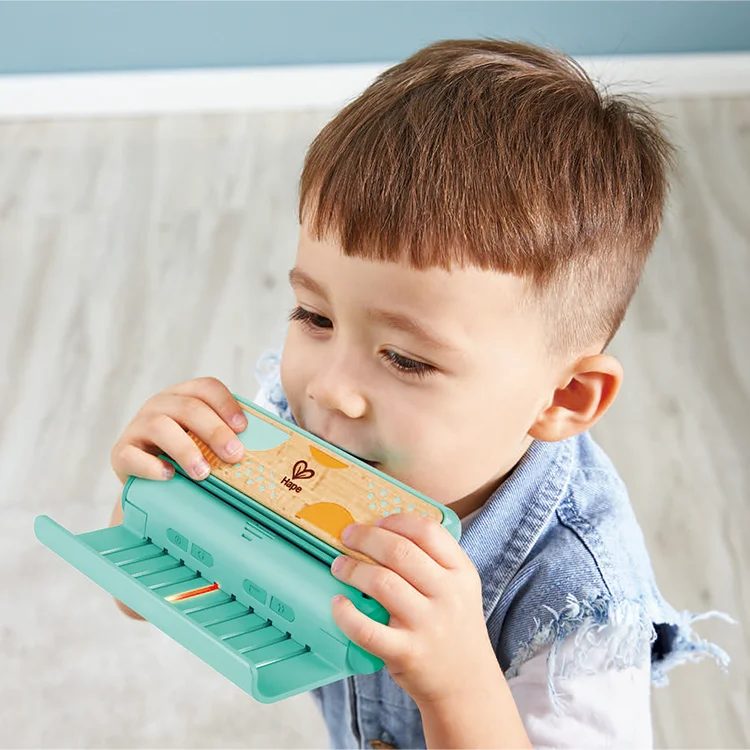 Детская гармоника, музыка, просвещение, Ранняя мелодия, музыкальная игрушка для обучения с подсветкой