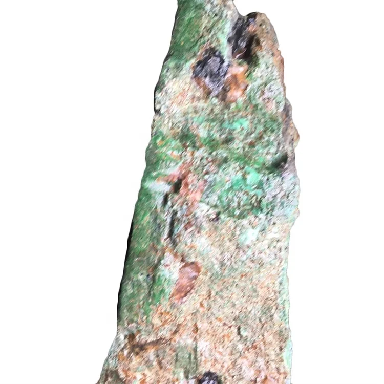 naturally apple greenish color spider web  turquoise rough material larger size make wholesale