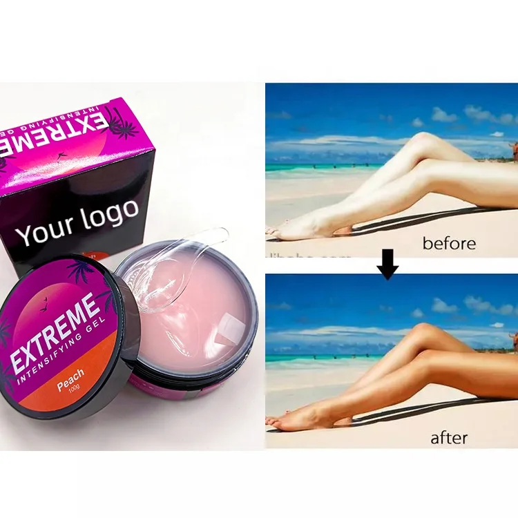 100% Natural tanning tingle cream tingle sunbed creams tanning gel aftersun lotion
