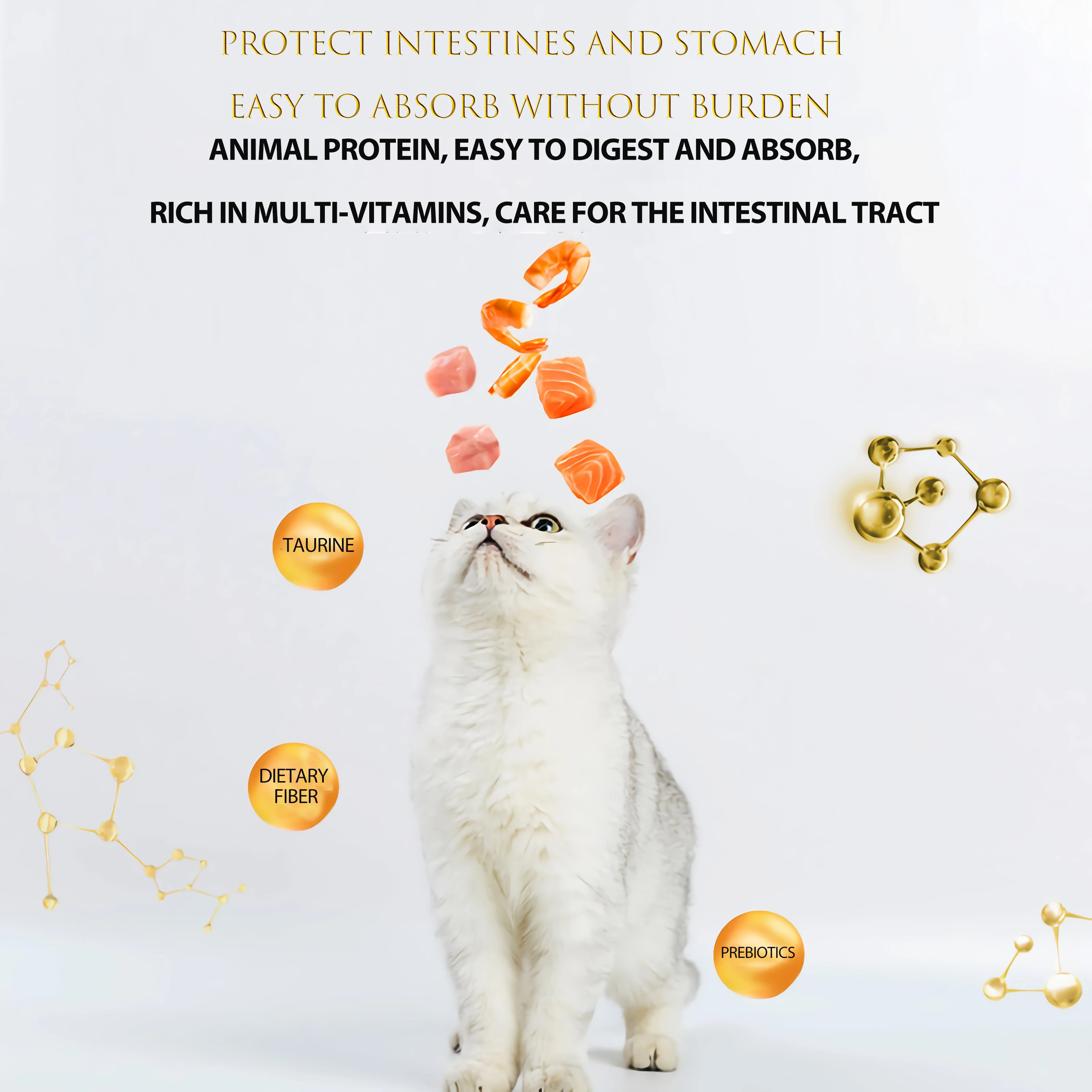 Прямая продажа с завода новая трубка в форме вкусной кошки жидкая закуска полоска для