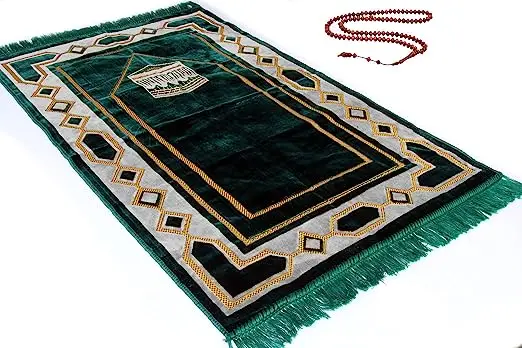 High Quality Premium Islamic Muslim Prayer Rug Prayer Mat